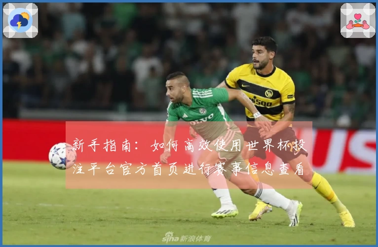 新手指南：如何高效使用世界杯投注平台官方首页进行赛事信息查看与直播体验
